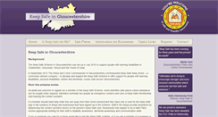 Desktop Screenshot of keepsafeglos.org